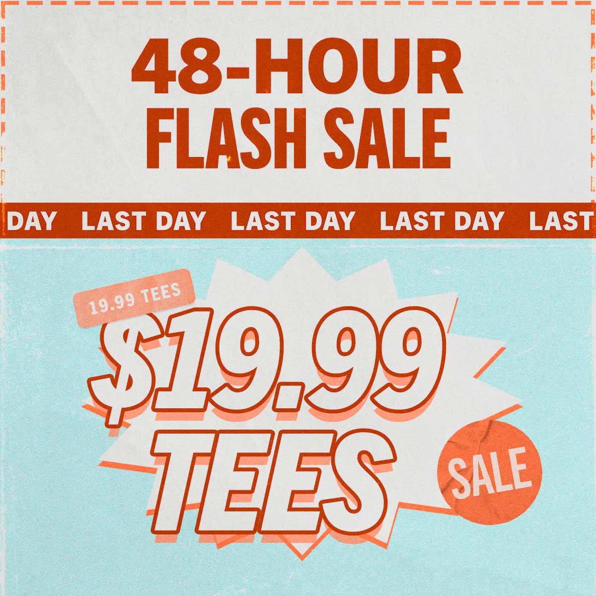 FLASH SALE $19.99 TEES