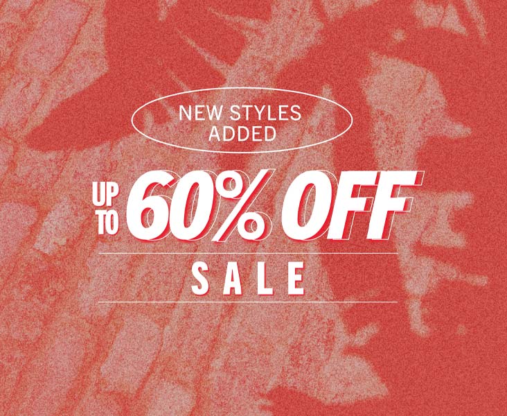UP TO 60% OFF SALE