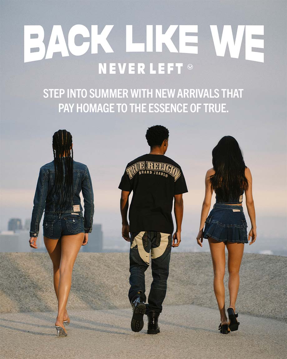 Back like we never left. Step into summer with new arrivals that pay homage to the essence of true.