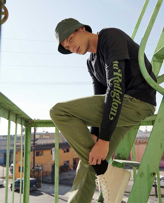All about green. We're setting the tone for the season.