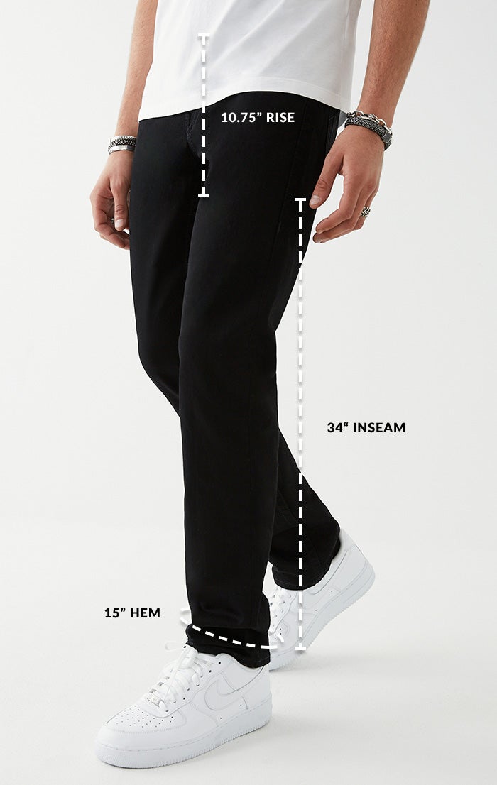 Mens Slim Front Waist Down
