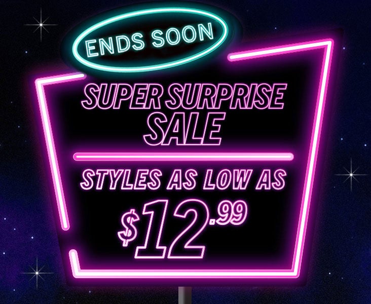 SURPRISE SALE $12.99