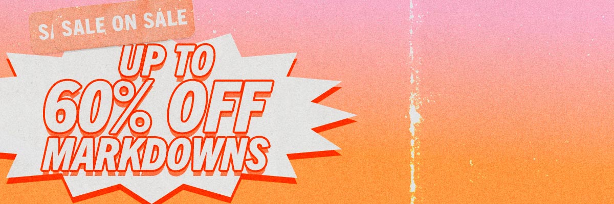 UP TO 60% OFF CLEARANCE