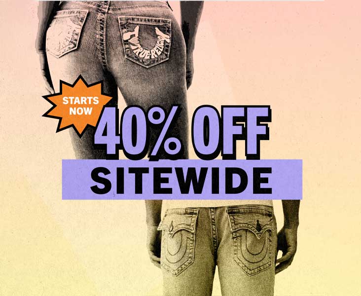 40% OFF SITEWIDE