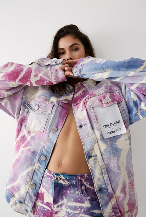 True religion purple jacket cheap