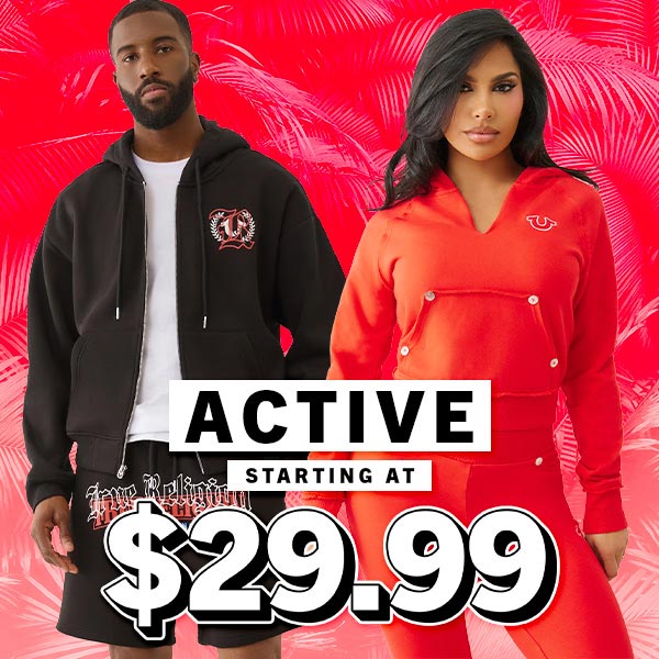 Active Starting at $29.99