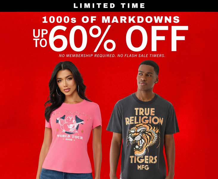 1000'S OF MARKDOWNS