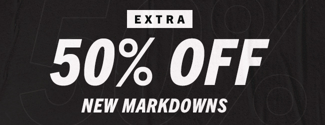 Extra 50% Off Sale