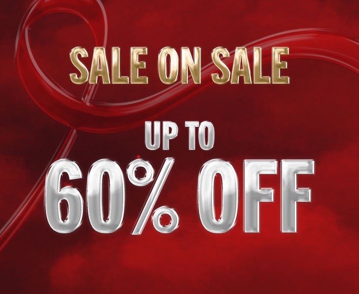 UP TO 60% OFF SALE