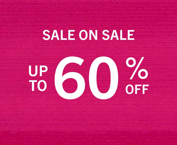 UP TO 60% OFF SALE
