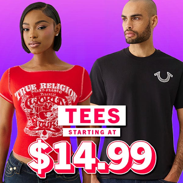 Tees Starting at $14.99