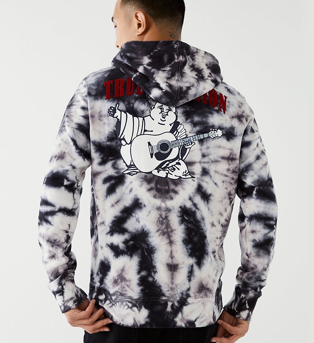 red true religion hoodie mens