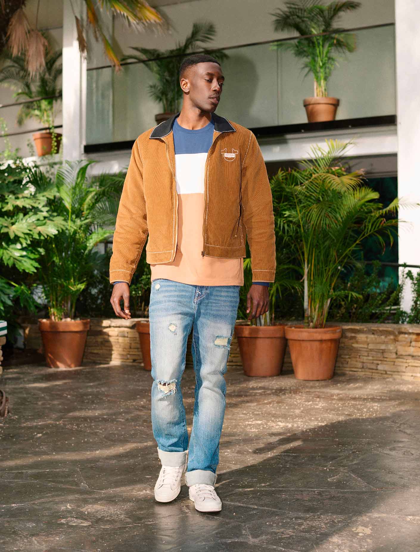 True religion suede jacket outlet