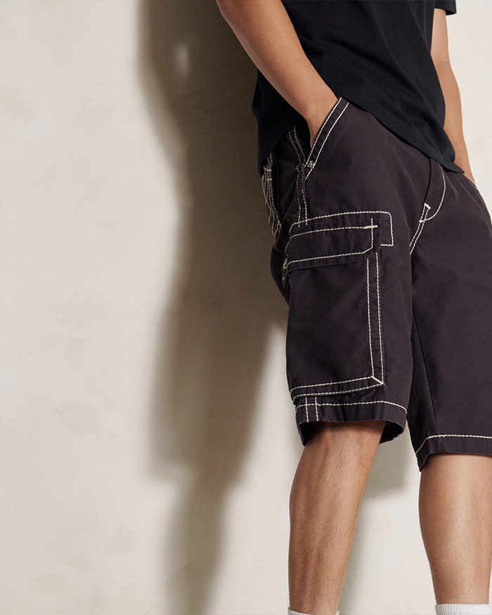 Shorts of Summer. Easy-styling shorts for the boys of summer.