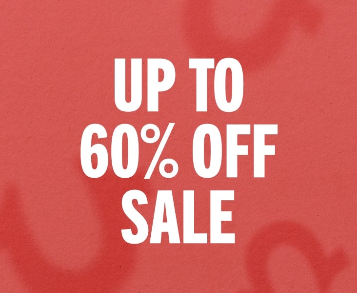 Up to 60% off sale