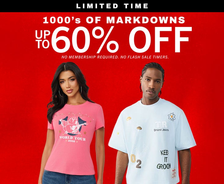 1000'S OF MARKDOWNS