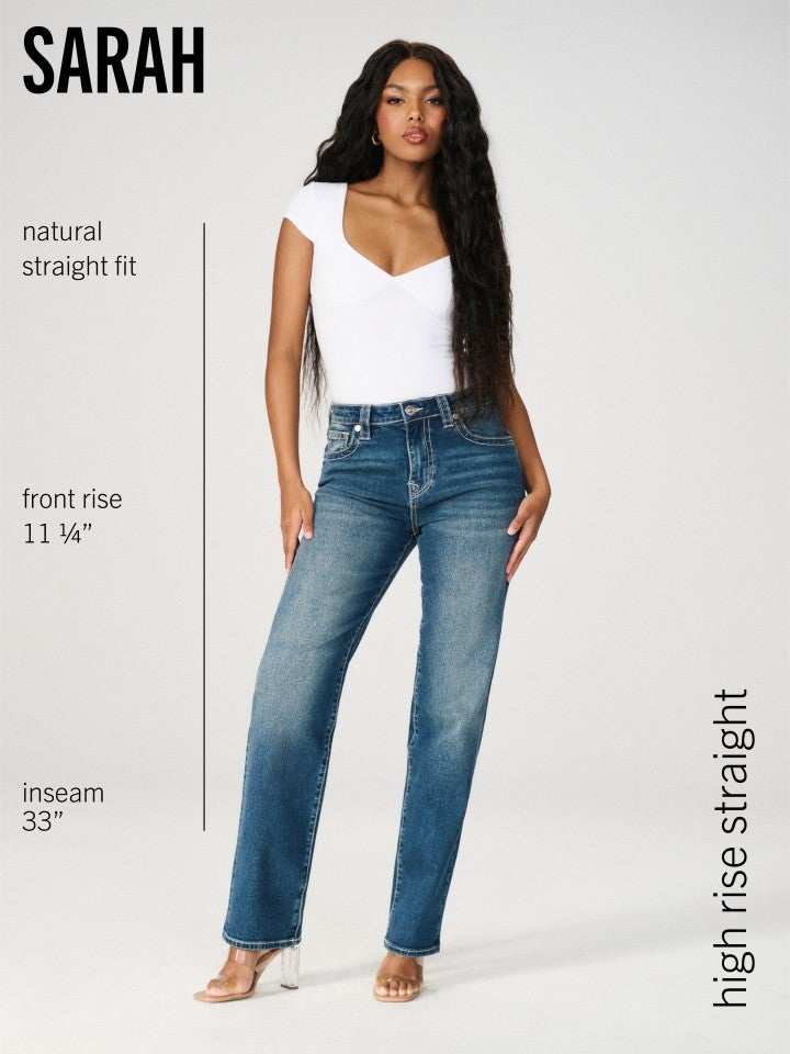 Buy Mid-rise Straight Loose Light Khaki Jeans for Women Online in