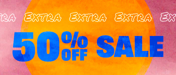 Extra 50% Off Sale