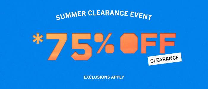 Up to 75% Off Clearance. 