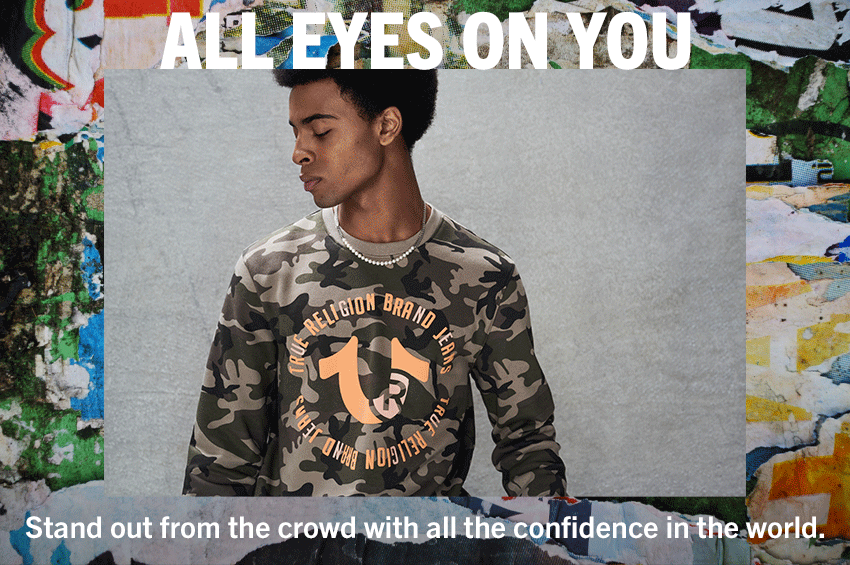 All eyes on you. Stand out from the crowd with all the confidence in the world.